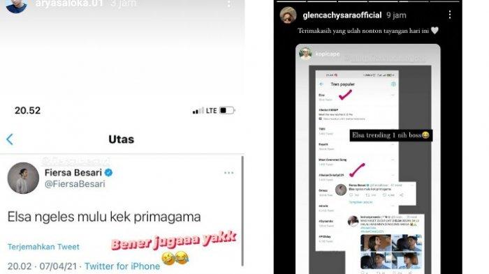 Elsa jadi trending topik