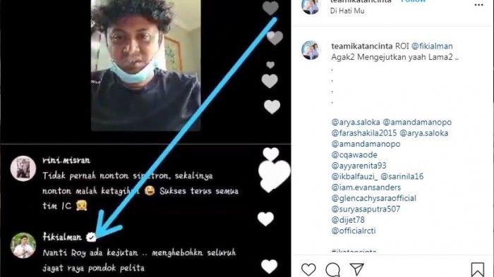 Fiki Alman sebut ada kejutan dari Roy ke sutradara Ikatan Cinta