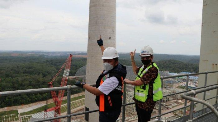 Gubernur Sumsel,H Herman Deru Mengecek pembangunan PLTU Tanjung Lalang
