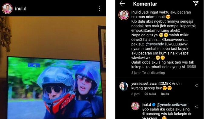 Inul Daratista baper lihat adegan Mas Al bonceng Andin