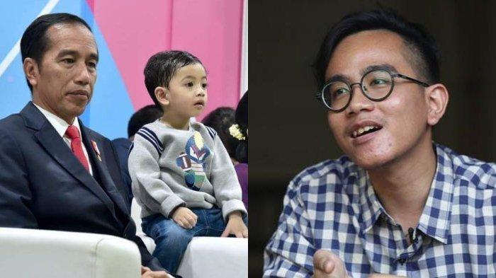 Jan Ethes bersama Presiden Jokowi di Opening Asian Para Games 2018, dan Gibran Rakabuming