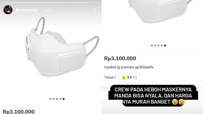 Kehebohan di lokasi Ikatan Cinta gara-gara masker yang dipakai Amanda Manopo