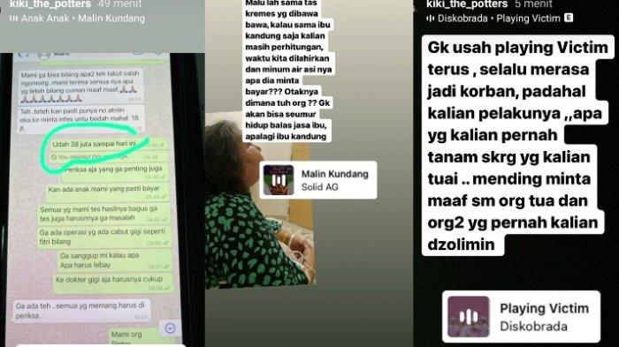 Kiki The Potters bongkar perlakuan Fitri Salhuteru ke ibu kandungnya