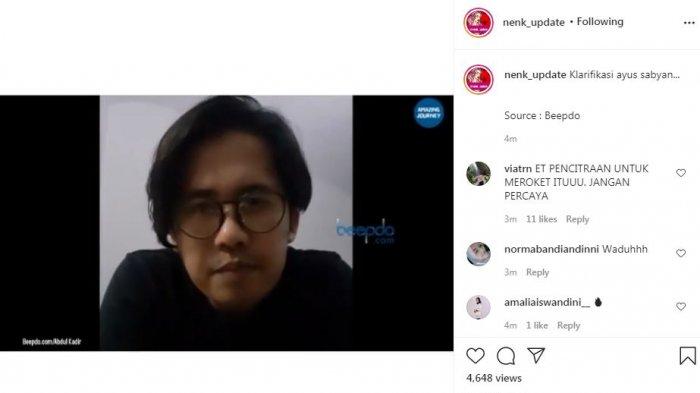 Klarifikasi Ayus Sabyan soal kabar selingkuh dengan Nissa Sabyan