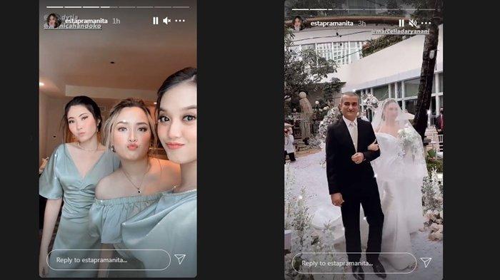 Pernikahan Marcella Daryanani di tanggal cantik diunggkap Esta Pranamitha
