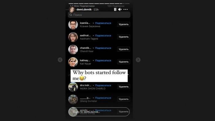 Postingan terbaru Dayana soal banyak akun bodong follow instagramnya