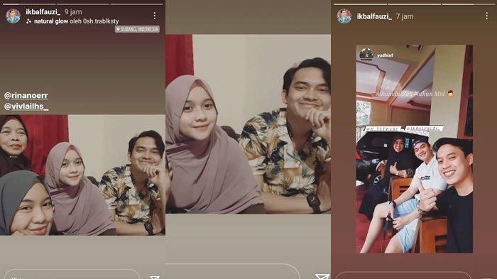Potret Ikbal Fauzi pemeran Rendy bareng keluarga
