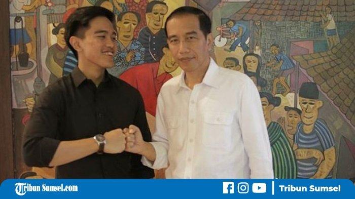 Presiden Joko Widodo (Jokowi) dan putra bungsunya, Kaesang Pangarep