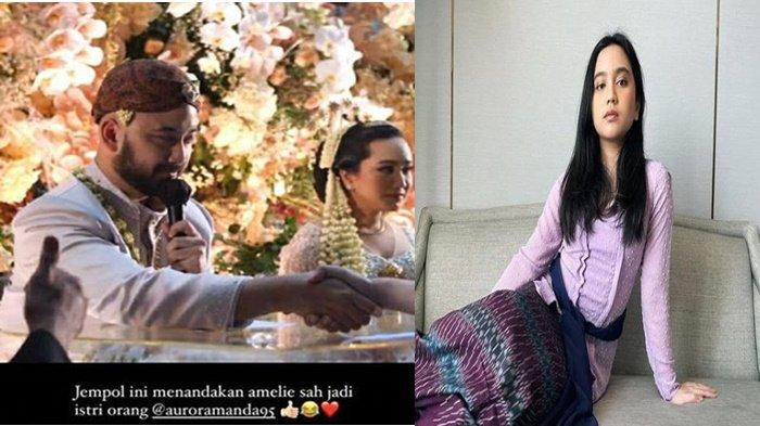 Enzy Storia yang mengabadikan pernikahan Rachel amanda dan Narwastu Indrapradna, Senin(12/11/2022).