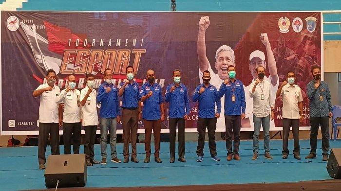 Semi final tournamen E-Sport di Gor Biduk Kajang, Jum'at (942021).
