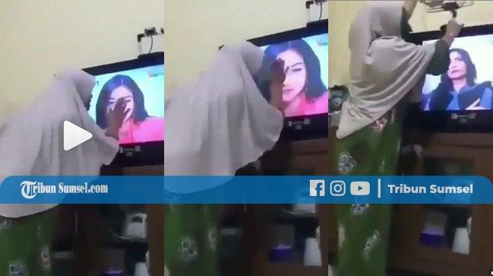 Video ibu-ibu ngamuk gara-gara kelakuan licik Elsa di Ikatan Cinta.