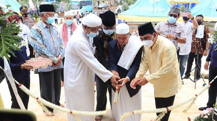 Wali Kota Lubuklinggau meresmikan Masjid An-Nasir Sohe di Jl. Lingkar Utara, Kelurahan Batu Urip, Kecamatan Lubuklinggau Utara II, Kota Lubuklinggau Sumsel,Jum’at (12/2/2021).