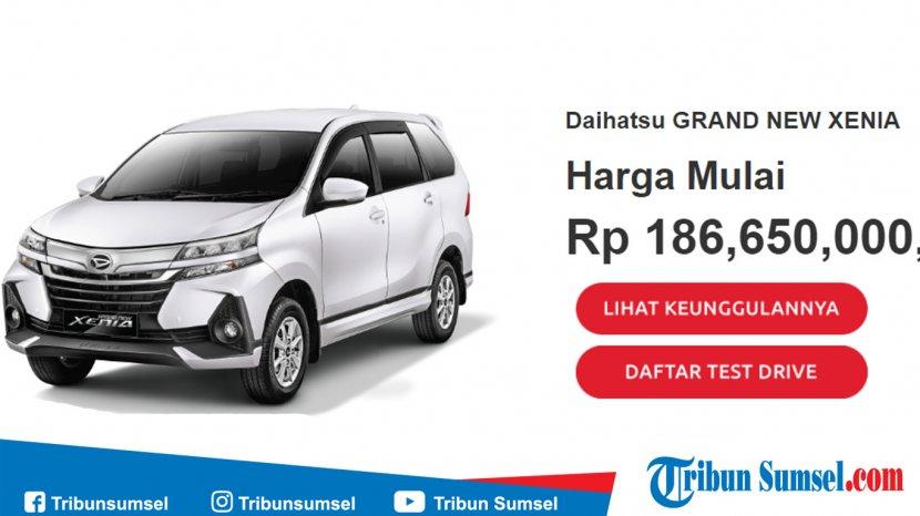 Harga Mobil Daihatsu Terbaru Mei 2019 Mulai Dari Sigra Xenia Terios Ayla Sirion Tribun Sumsel