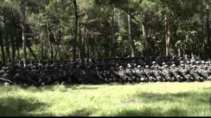 Ilustrasi pasukan khusus TNI anggota Kodam Siliwangi.