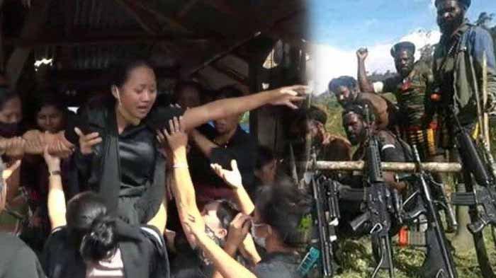 Keluarga korban penembakan KKB 2 orang guru, tiba di kampung halaman Toraja Utara, Sulawesi Selatan, Senin (12/04/2021). Natalia, istri guru yang ditembak mati KKB Papua. Ia menceritakan kondisi mencekam di saat KKB Papua mendatangi rumahnya dan membunuh suaminya. Sebelum itu semua terjadi, Natalia sembunyi di dalam kamar mandi selama 5 jam.