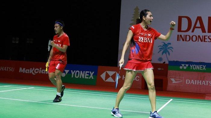 Hafiz Faizal/Gloria Emanuelle Widjaja menjadi satu-satunya wakil Indoensia di ganda campuran yang tersisa di Indonesia Masters 2021