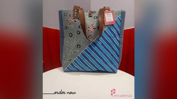 Percanesia menawarkan kreasi kain perca yang diolah menjadi produk eksklusif