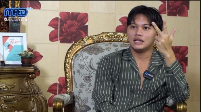 Rizky Febian membeberkan isi percakapan dengan Teddy, suami Lina Jubaedah