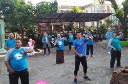 Tetap Sehat dengan Senam Bersama di SDN Magersari 2 Kota Mojokerto