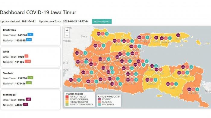 Update Virus Corona Rabu 21 April 2021