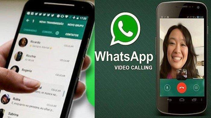 WhatsApp video call.