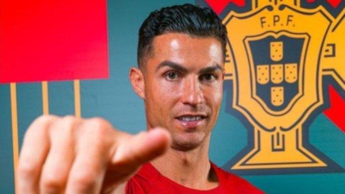 Cristiano Ronaldo, pemain andalan Portugal di Piala Dunia 2022 Qatar.