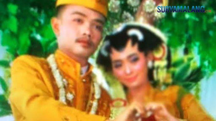 DIBUNUH PARA PENGECUT - Eko Bayu Asmoro (21) asal Desa Sumberejo Kecamatan Malo, Bojonegoro, saat saat menikah dengan Nur Widya (21).