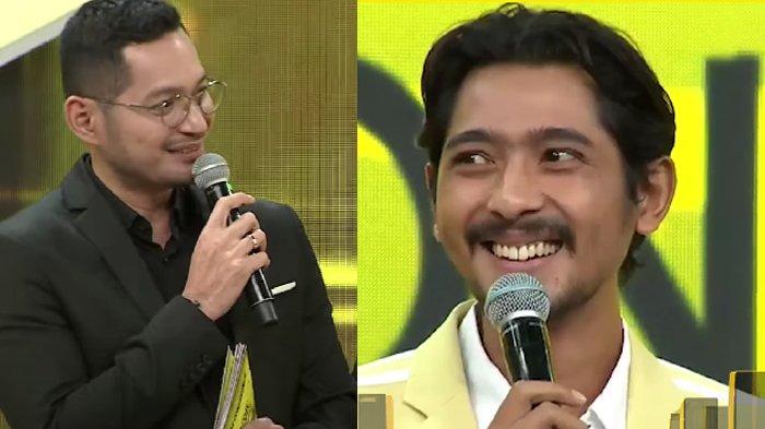 Evan Sanders (kiri) dan Arya Saloka (kanan) di Indonesian Television Awards atau ITA 2022