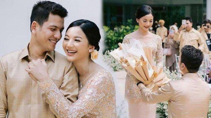 Momen tunangan Glenca Chysara dan Rendi Jhon