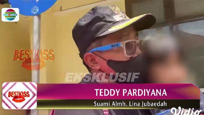 Penampakan Teddy Gendong Bintang Anak Lina Saat Ke Kantor Polisi, Sentil Sikap Rizky Febian