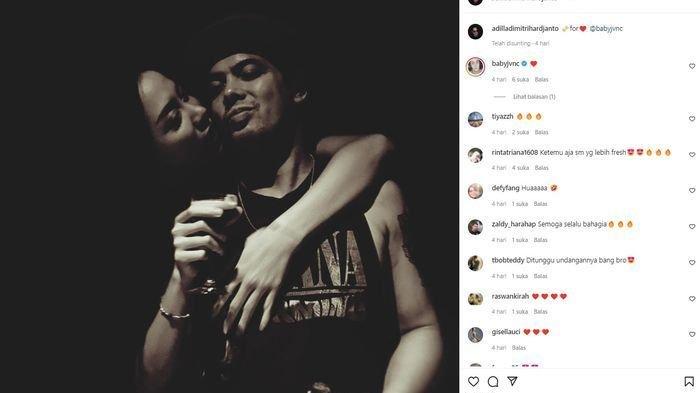 Adilla Dimitri dan pacar barunya (instagram@adilladimitrihardjanto)