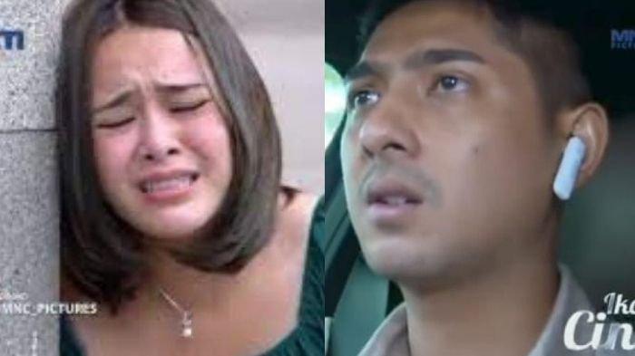 Aldebaran (kanan) dan Andin (kiri) di Sinetron Ikatan CInta