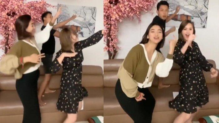 Amanda Manopo dan Glenca Chysara joget pargoy seperti Arya Saloka