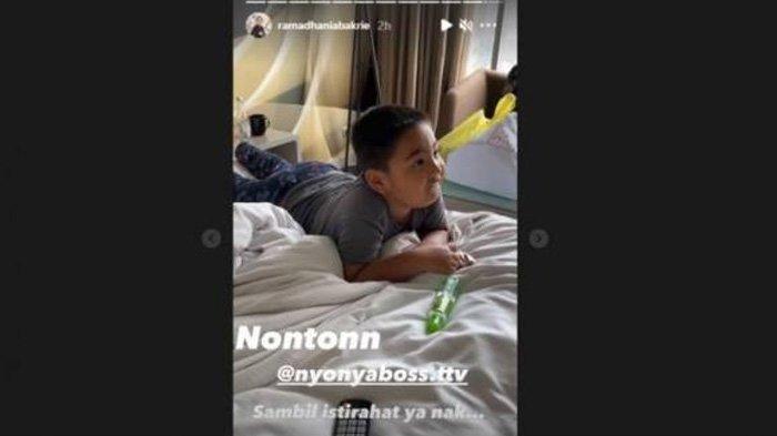 Anak kedua Nia Ramadhani, Magika positif Covid-19