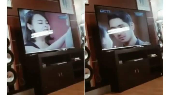 Arya Saloka nobar Ikatan Cinta dengan kru