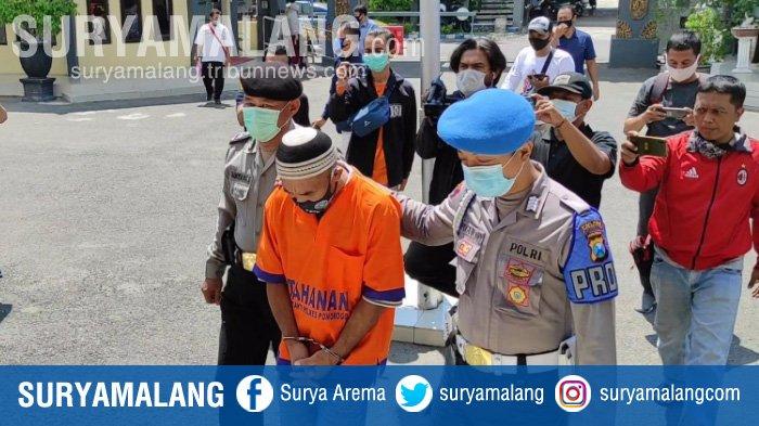 Ayah tiri di Ponorogo menghamili anaknya saat istri kerja ke Surabaya.