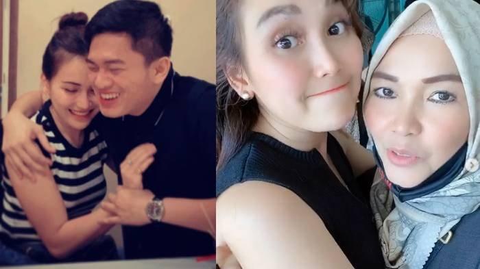 Potret Ayu Ting Ting bersama Adit Jayusman dan Umi Kalsum