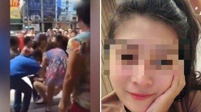 Giang Jun disiksa oleh wanita yang mengaku sebagai istri sah pria yang dipacarinya