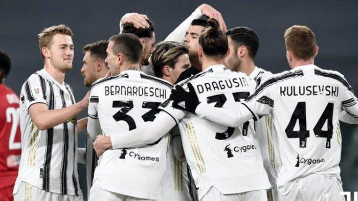 Hasil pertandingan Juventus Vs SPAL di ajang Coppa Italia 2020-2021 adalah 4-0, Juve menang telak meski bertanding tanpa Cristiano Ronaldo.
