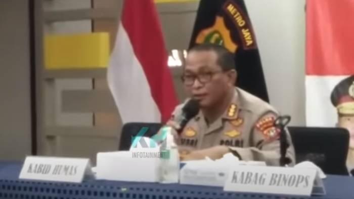 Kabid Humas Polda Metro Jaya, Kombes Pol Yusri Yunus update kasus video syur mirip Gisel