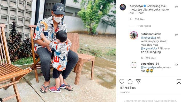 Komentar Mas Pur di Instagram Putri Anne banjir sorotan netizen