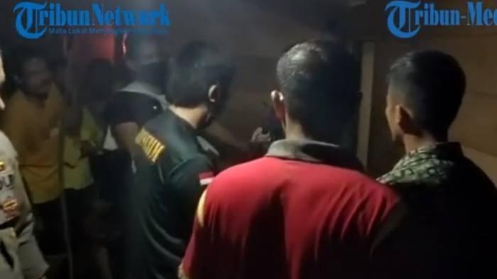 Lokasi kejadian di Dusun II, Desa Banua Sibohou, Kecamatan Namohalu Esiwa, Kabupaten Nias Utara