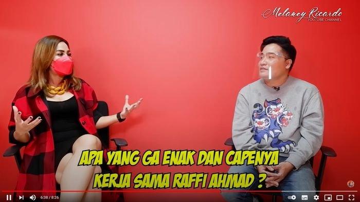 Merry ngobrol dengan Melaney Ricardo membahas pahit manis kerja dengan Raffi Ahmad