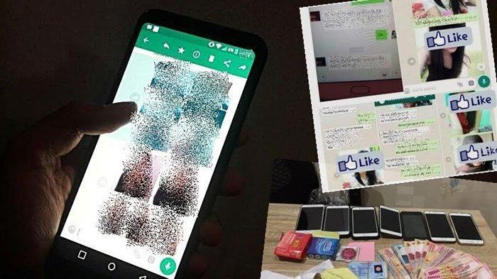 Ilustrasi prostitusi online siswi SMP