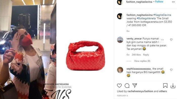 Nagita Slavina tenteng tas kembar dengan Ayu Ting Ting