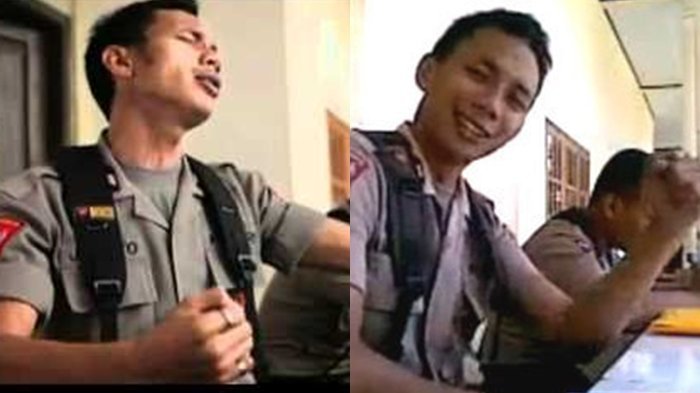 Norman Kamaru berjoget lagu
