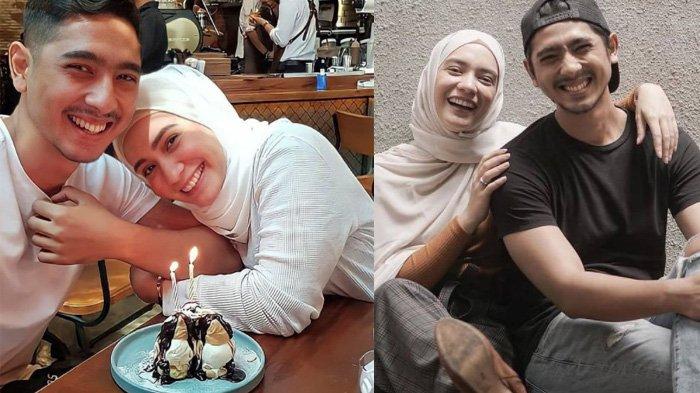 Pemeran Aldebaran di sinetron Ikatan Cinta, Arya Saloka bersama istrinya Putri Anne