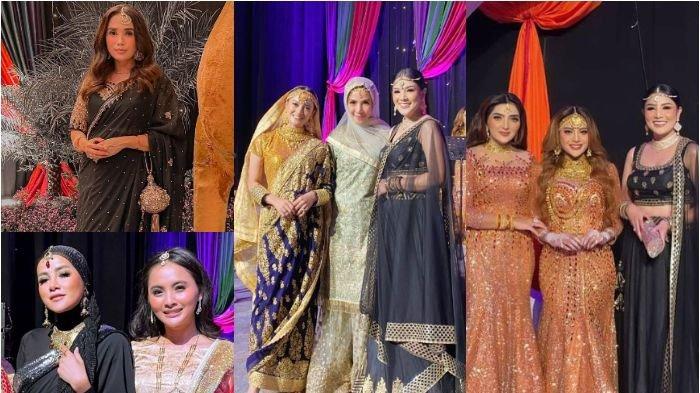 Pesta henna atau henna night Aurel Hermansyah