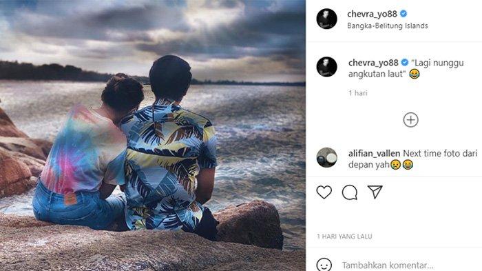 Potret mesra Via Vallen dan Chevra Papinka mulai go public
