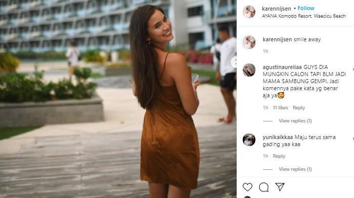 Potret unggahan akun Instagram Karen Nijsen @karennijsen terbaru